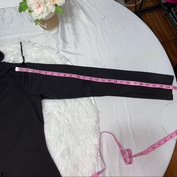 Vintage‎ Fashion Bug Black hoodie lightweight jacket - Picture 15 of 15